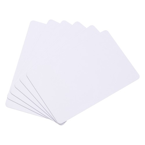 Carta pvc bianca vuota grafica - pvc,