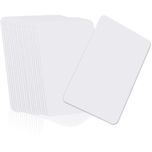 Carta pvc bianca - pvc, di