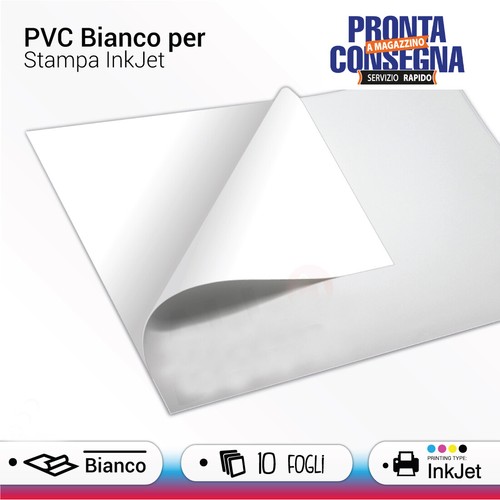 Carta pvc adesiva - carta, bianca