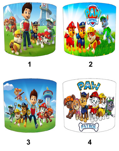 Paw patrol paralume lampada - lampada, da